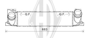 DIEDERICHS DCA1083 - Ladeluftkühler