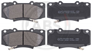 A.B.S. 37881 - Bremsbelagsatz, Scheibenbremse