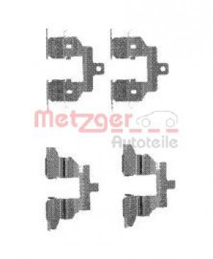 METZGER 109-1737 - Zubehörsatz, Scheibenbremsbelag