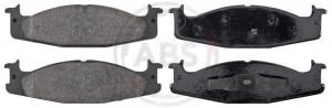 A.B.S. 38632 - Bremsbelagsatz, Scheibenbremse