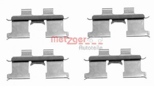 METZGER 109-1667 - Zubehörsatz, Scheibenbremsbelag