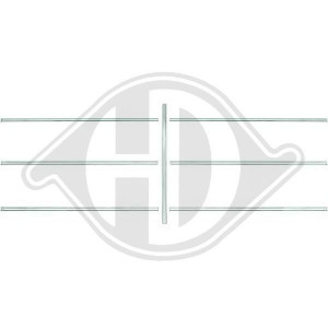 DIEDERICHS 1612041 - Zier-/Schutzleiste, Kühlergitter