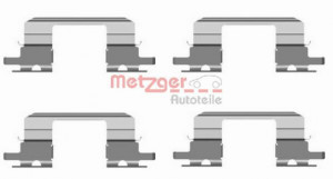 METZGER 109-1672 - Zubehörsatz, Scheibenbremsbelag