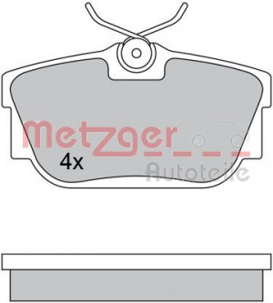 METZGER 1170332 - Bremsbelagsatz, Scheibenbremse