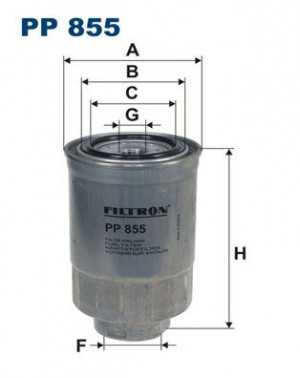 FILTRON PP855 - Kraftstofffilter
