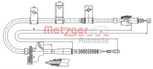 METZGER 17.6020 - Seilzug, Feststellbremse