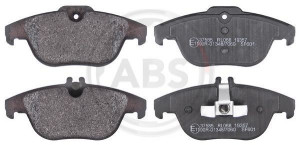 A.B.S. 37585 - Bremsbelagsatz, Scheibenbremse