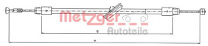 METZGER 10.9834 - Seilzug, Feststellbremse