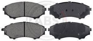 A.B.S. 37540 - Bremsbelagsatz, Scheibenbremse