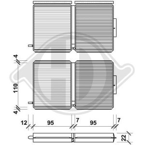 DIEDERICHS DCI0811S - Filter, Innenraumluft