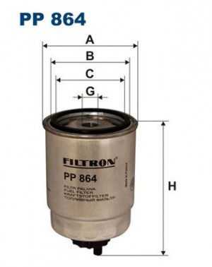 FILTRON PP864 - Kraftstofffilter