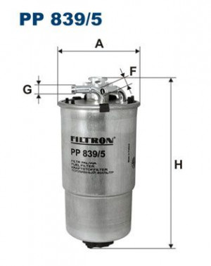 FILTRON PP839/5 - Kraftstofffilter