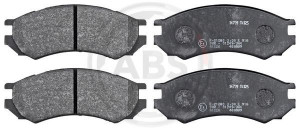 A.B.S. 36739 - Bremsbelagsatz, Scheibenbremse