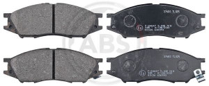 A.B.S. 37680 - Bremsbelagsatz, Scheibenbremse