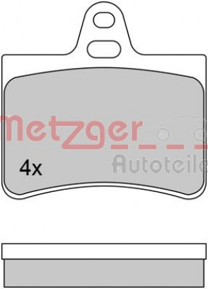 METZGER 1170311 - Bremsbelagsatz, Scheibenbremse