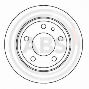 A.B.S. 16254 - Bremsscheibe