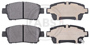 A.B.S. 37834 - Bremsbelagsatz, Scheibenbremse