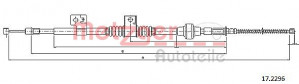 METZGER 17.2296 - Seilzug, Feststellbremse