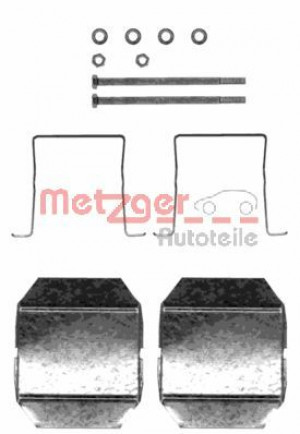METZGER 109-1237 - Zubehörsatz, Scheibenbremsbelag