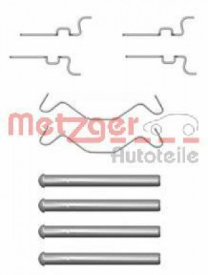 METZGER 109-1683 - Zubehörsatz, Scheibenbremsbelag