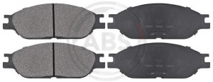 A.B.S. 38803 - Bremsbelagsatz, Scheibenbremse