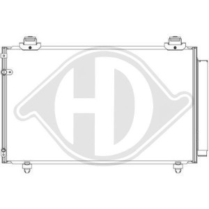 DIEDERICHS DCC1827 - Kondensator, Klimaanlage
