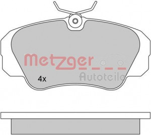 METZGER 1170245 - Bremsbelagsatz, Scheibenbremse