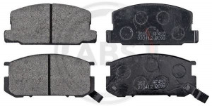 A.B.S. 36585 - Bremsbelagsatz, Scheibenbremse