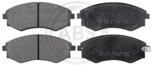A.B.S. 37468 - Bremsbelagsatz, Scheibenbremse