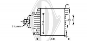 DIEDERICHS DCA1105 - Ladeluftkühler