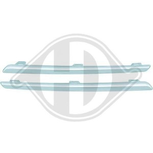 DIEDERICHS 4483042 - Zier-/Schutzleistensatz, Kühlergitter
