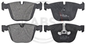 A.B.S. 37704 - Bremsbelagsatz, Scheibenbremse