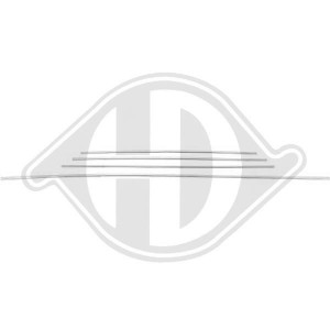 DIEDERICHS 4234144 - Zier-/Schutzleistensatz, Kühlergitter