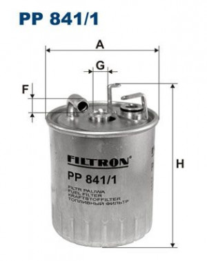 FILTRON PP841/1 - Kraftstofffilter