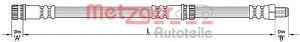 METZGER 4110266 - Bremsschlauch