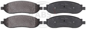 A.B.S. 38452 - Bremsbelagsatz, Scheibenbremse