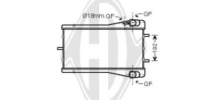 DIEDERICHS DCM3553 - Kühler, Motorkühlung