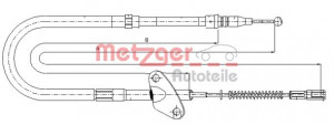 METZGER 10.9871 - Seilzug, Feststellbremse