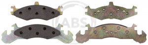 A.B.S. 38221 - Bremsbelagsatz, Scheibenbremse