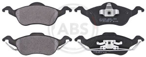 A.B.S. 37100 - Bremsbelagsatz, Scheibenbremse
