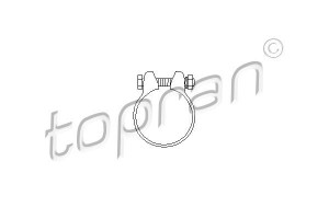 TOPRAN 103024 - Rohrverbinder, Abgasanlage