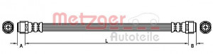 METZGER 4110360 - Bremsschlauch