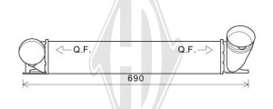 DIEDERICHS DCA1153 - Ladeluftkühler