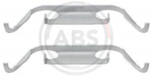 A.B.S. 1222Q - Zubehörsatz, Scheibenbremsbelag