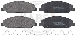 A.B.S. 37662 - Bremsbelagsatz, Scheibenbremse
