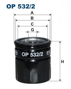 FILTRON OP532/2 - Ölfilter
