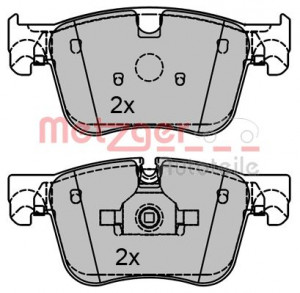 METZGER 1170796 - Bremsbelagsatz, Scheibenbremse