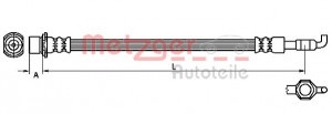 METZGER 4110971 - Bremsschlauch