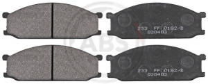 A.B.S. 36454 - Bremsbelagsatz, Scheibenbremse