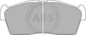 A.B.S. 37236 - Bremsbelagsatz, Scheibenbremse
